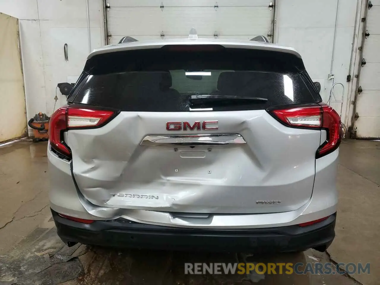 6 fotografías del automóvil dañado 3GKALTEV3NL249523 GMC TERRAIN 2022