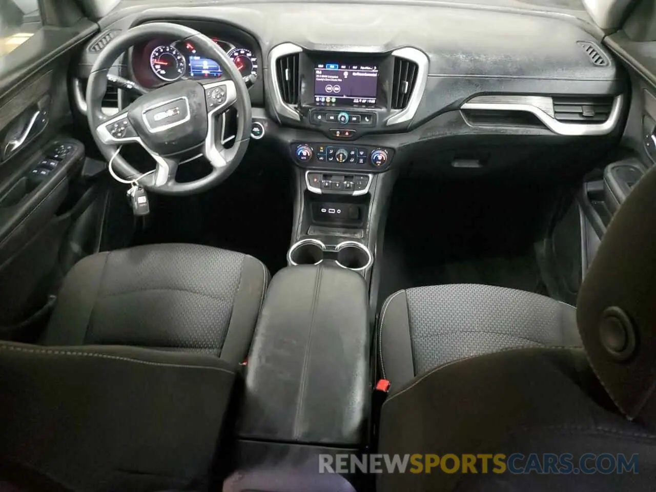 8 fotografías del automóvil dañado 3GKALTEV3NL249523 GMC TERRAIN 2022