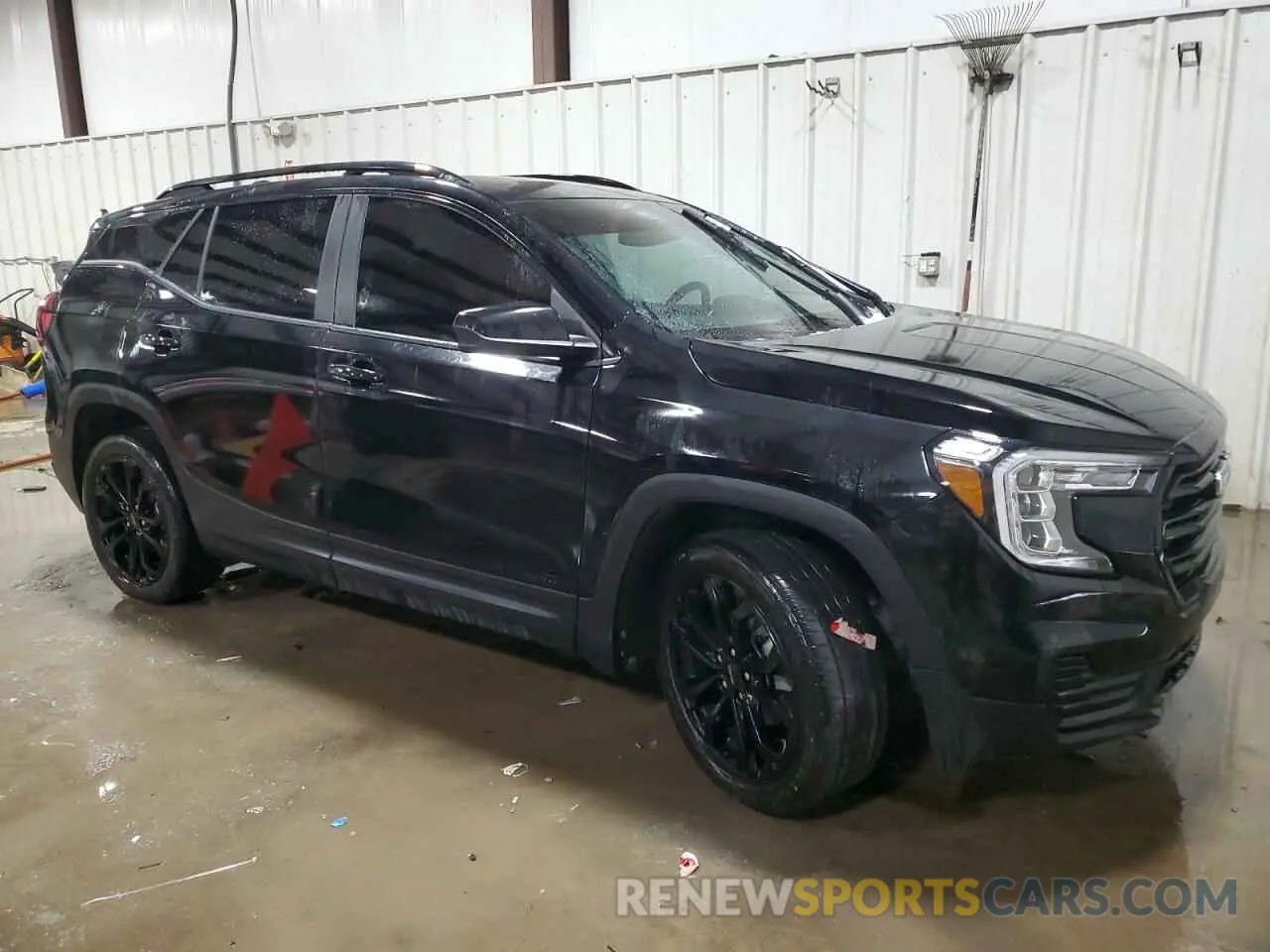 4 fotografías del automóvil dañado 3GKALTEV3NL251045 GMC TERRAIN 2022