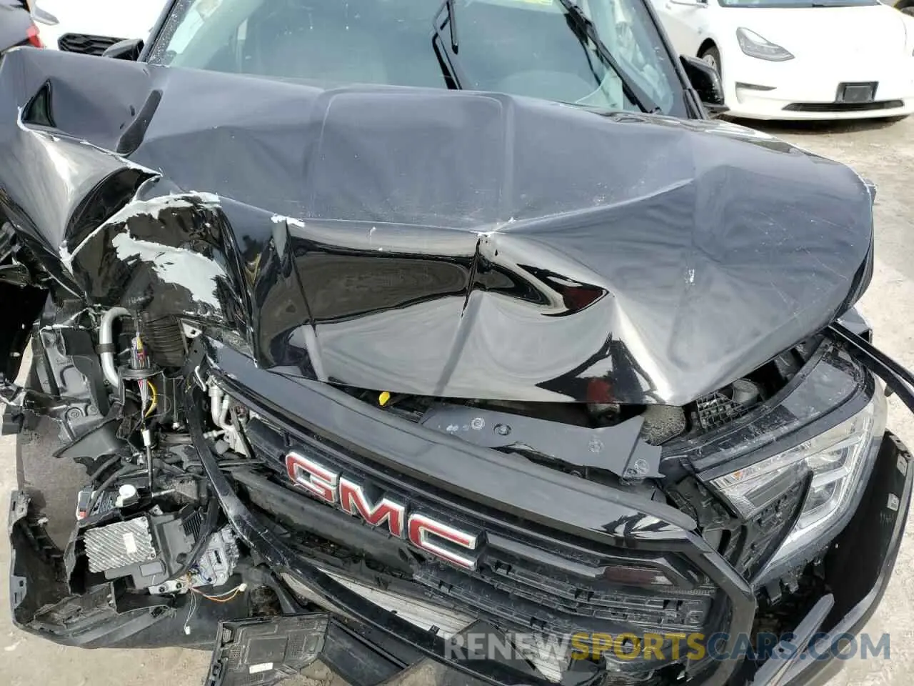12 fotografías del automóvil dañado 3GKALTEV4NL278495 GMC TERRAIN 2022