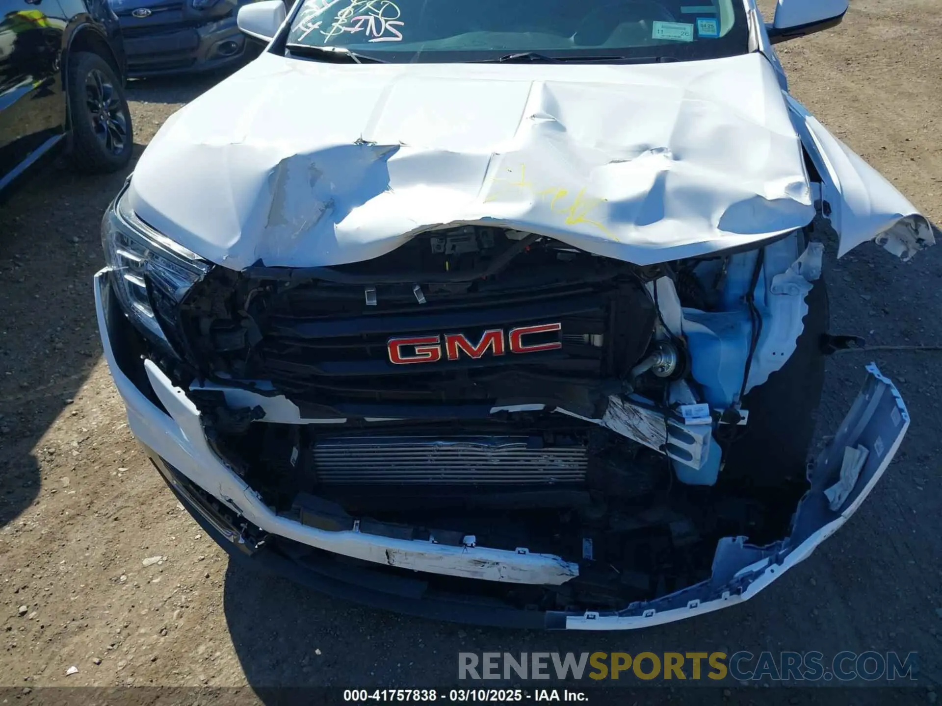 10 fotografías del automóvil dañado 3GKALTEV5NL143719 GMC TERRAIN 2022