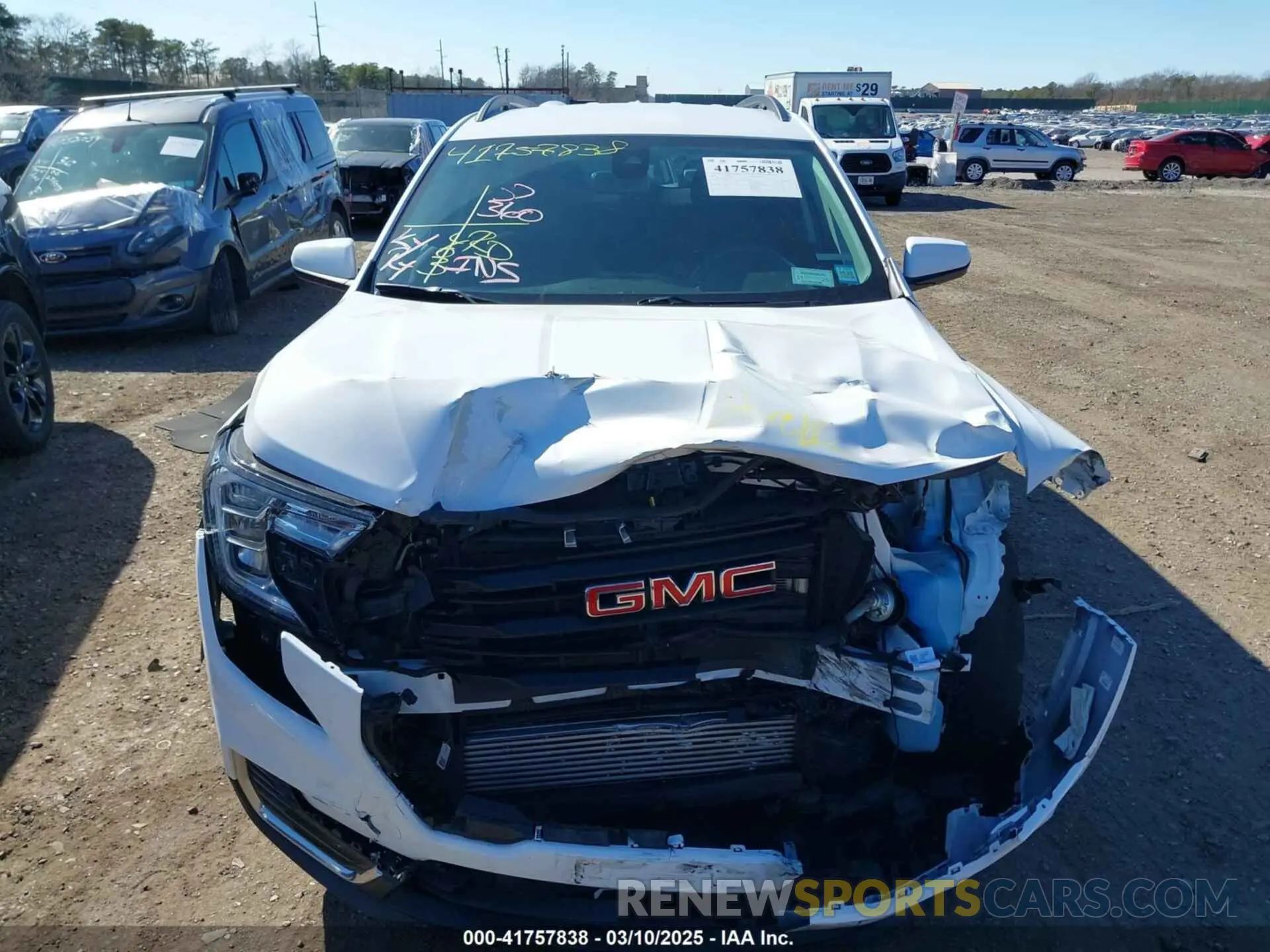 12 fotografías del automóvil dañado 3GKALTEV5NL143719 GMC TERRAIN 2022