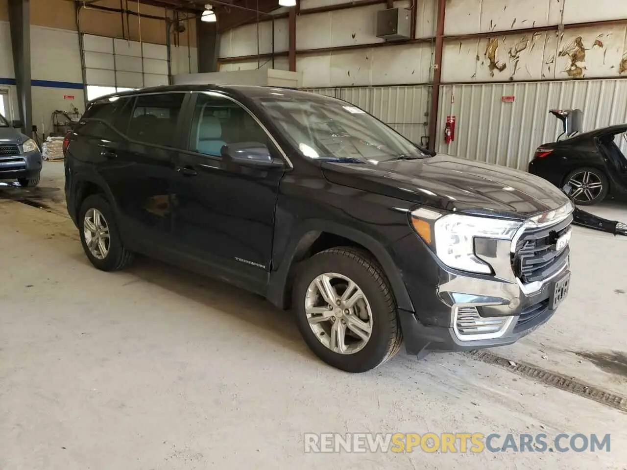 4 fotografías del automóvil dañado 3GKALTEV5NL177918 GMC TERRAIN 2022