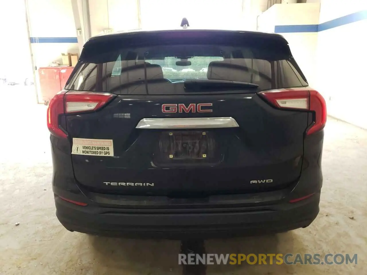 6 fotografías del automóvil dañado 3GKALTEV5NL177918 GMC TERRAIN 2022
