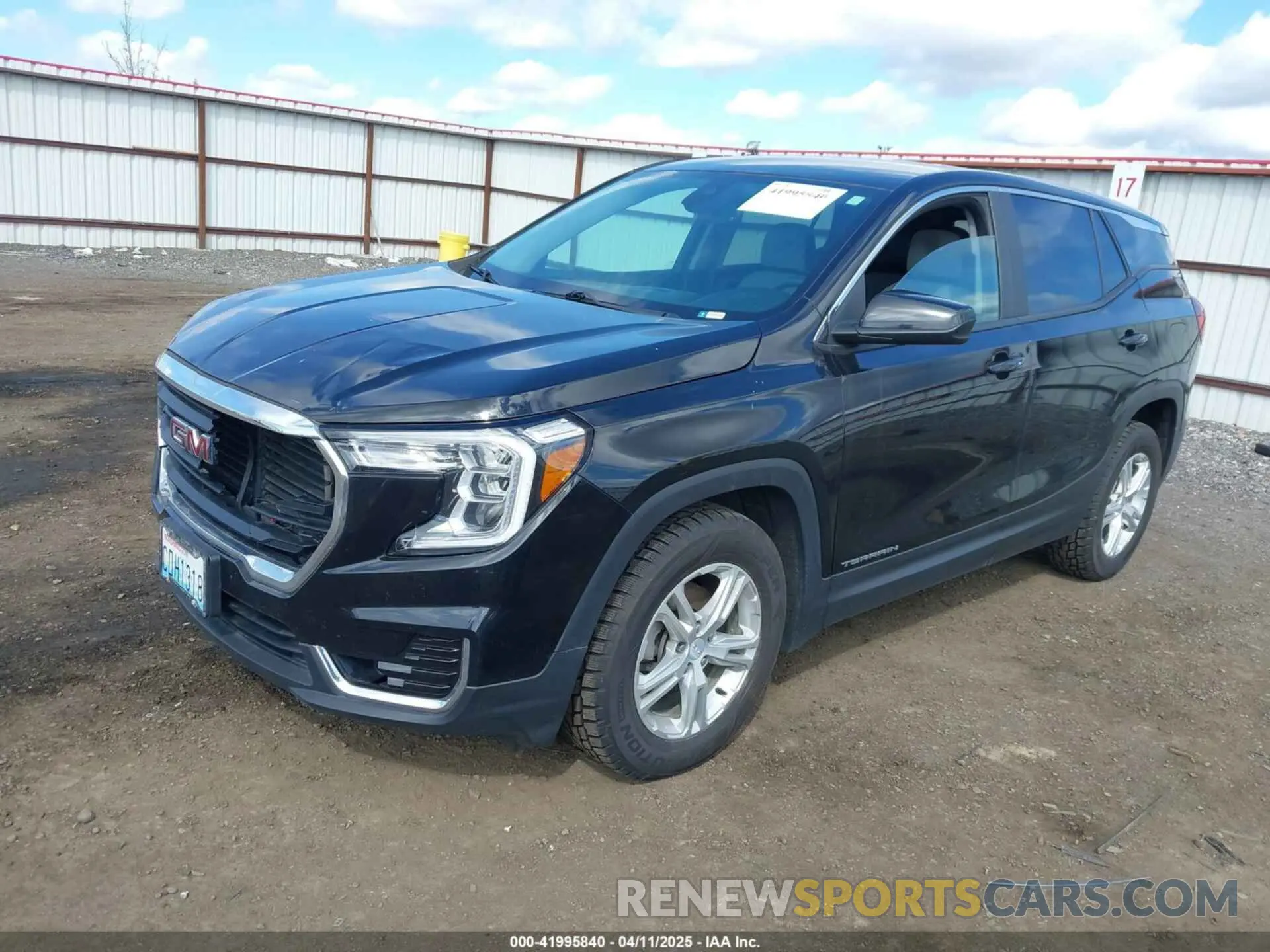2 fotografías del automóvil dañado 3GKALTEV6NL167656 GMC TERRAIN 2022