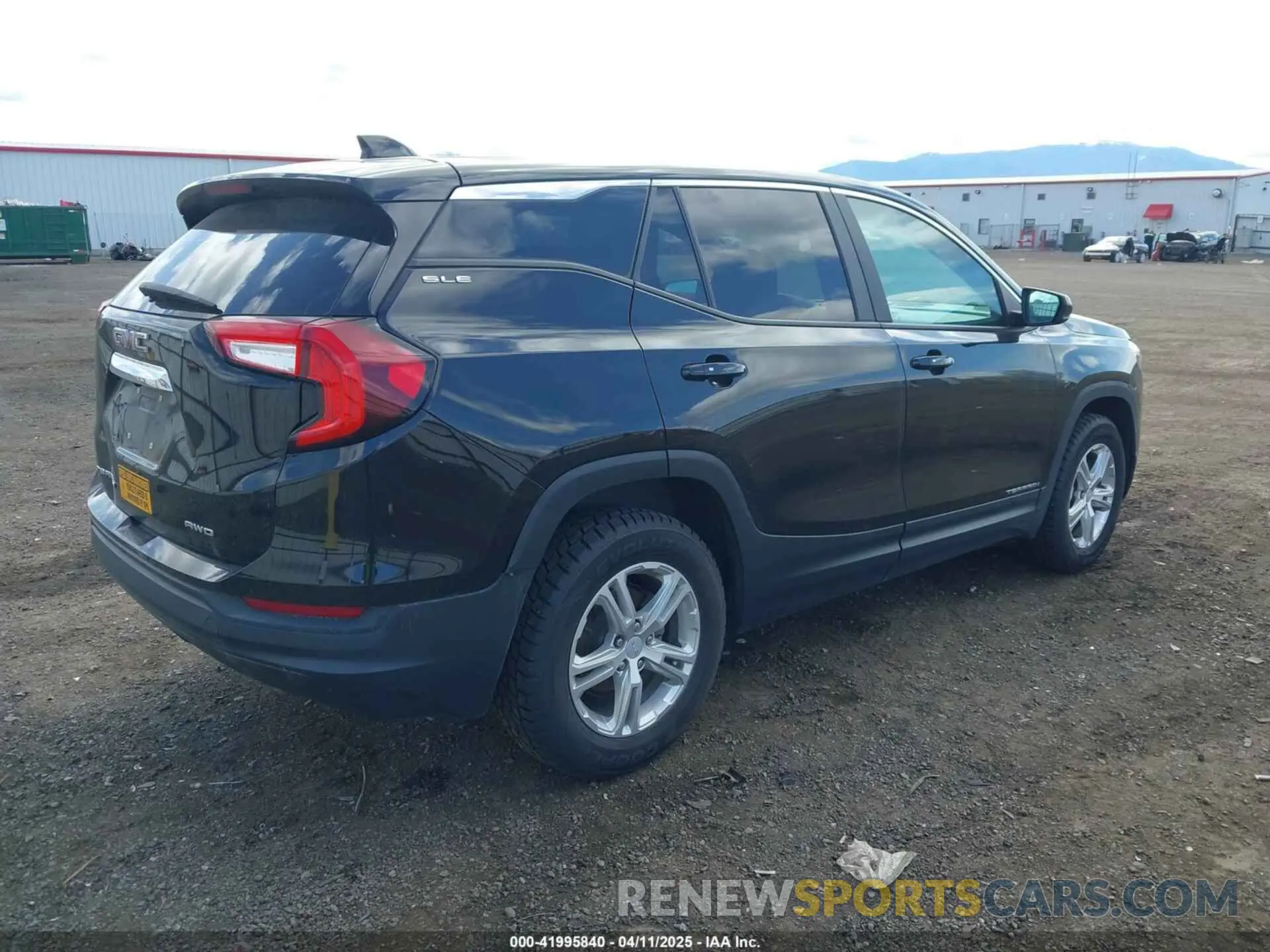 4 fotografías del automóvil dañado 3GKALTEV6NL167656 GMC TERRAIN 2022