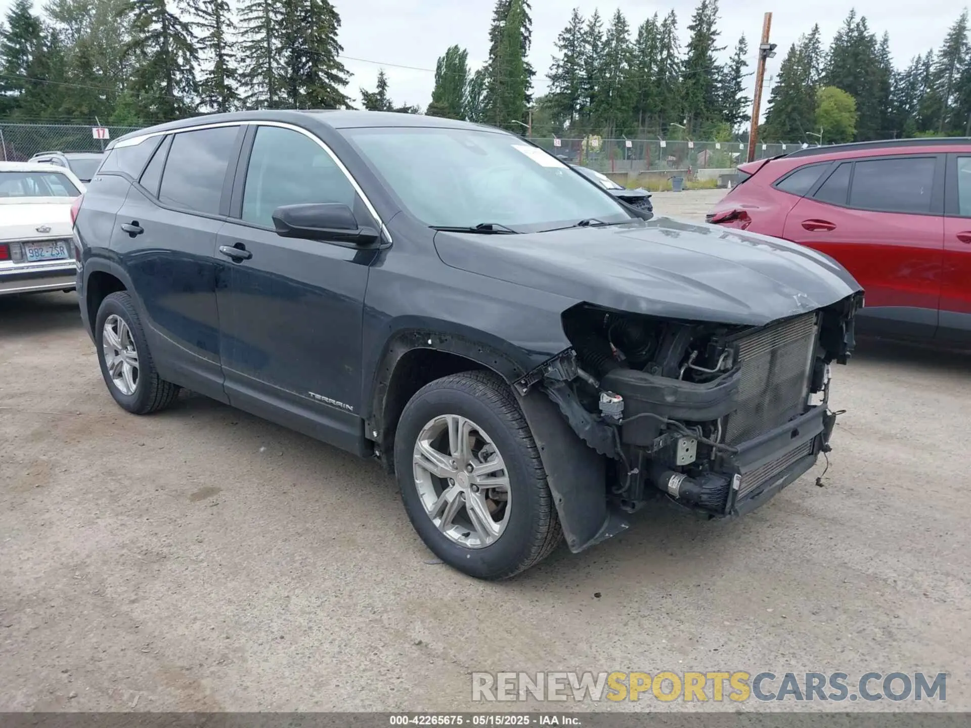 1 fotografías del automóvil dañado 3GKALTEV6NL167902 GMC TERRAIN 2022