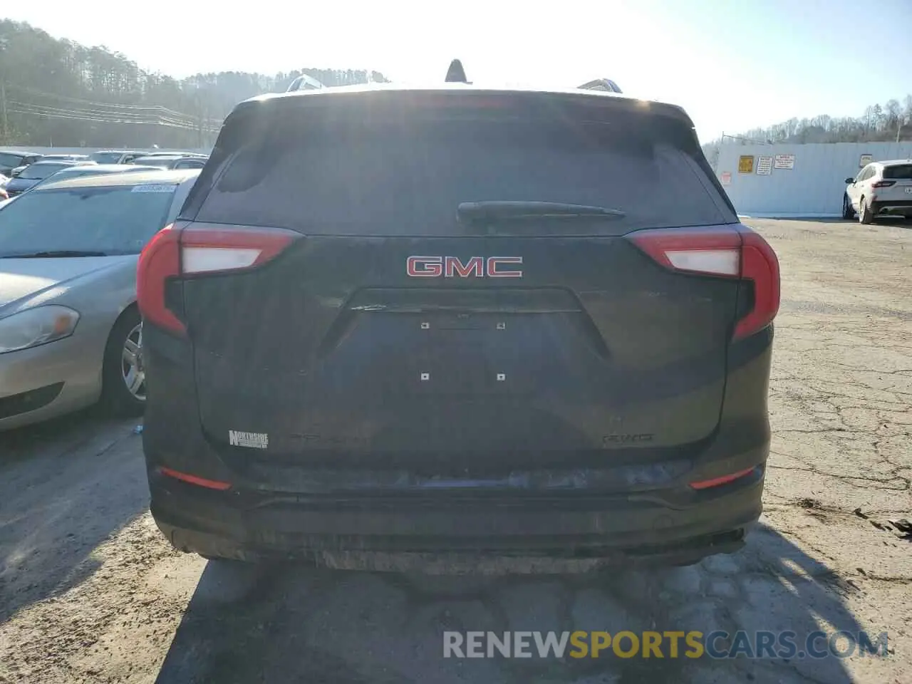 6 fotografías del automóvil dañado 3GKALTEV6NL174316 GMC TERRAIN 2022
