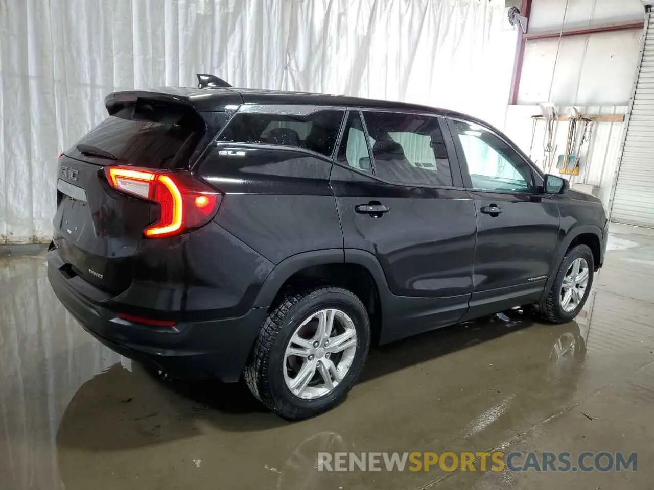 3 fotografías del automóvil dañado 3GKALTEV6NL176647 GMC TERRAIN 2022
