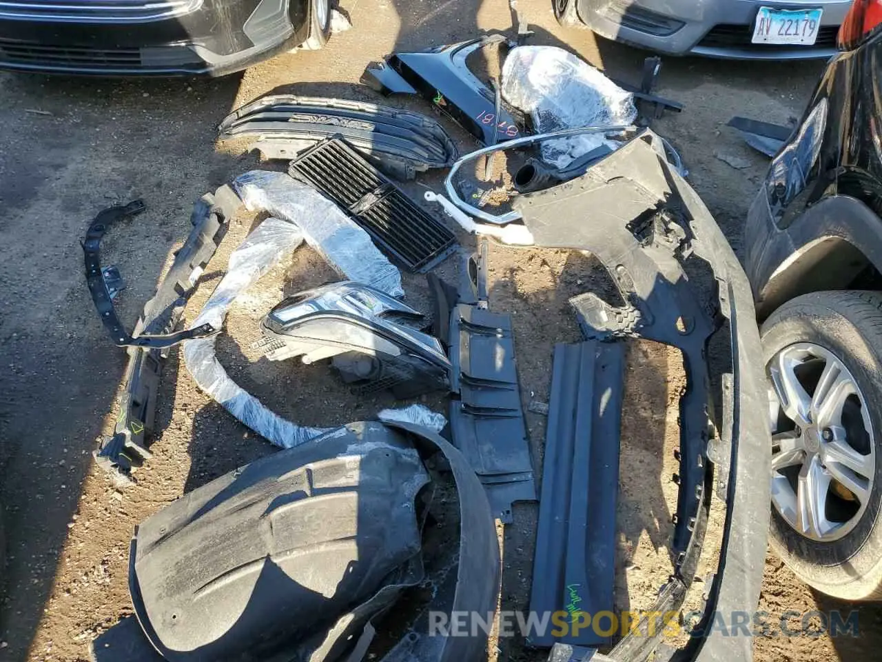12 fotografías del automóvil dañado 3GKALTEV6NL296142 GMC TERRAIN 2022