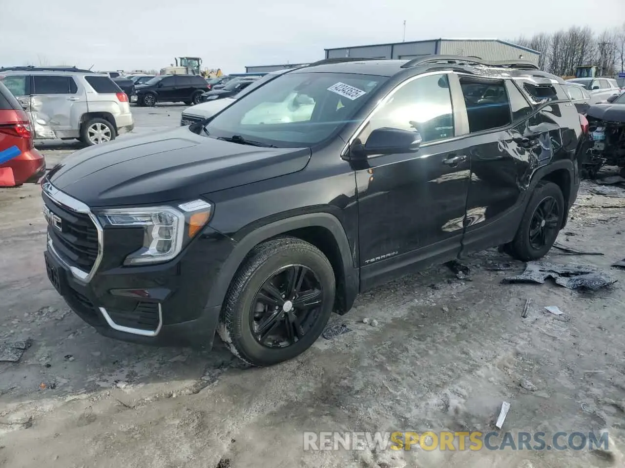 1 fotografías del automóvil dañado 3GKALTEV7NL120961 GMC TERRAIN 2022