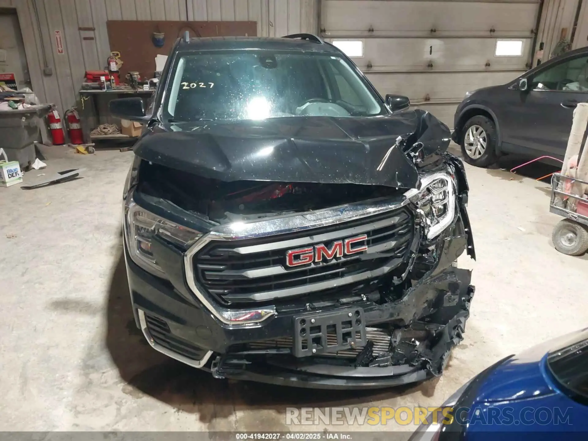 12 fotografías del automóvil dañado 3GKALTEV8NL114912 GMC TERRAIN 2022