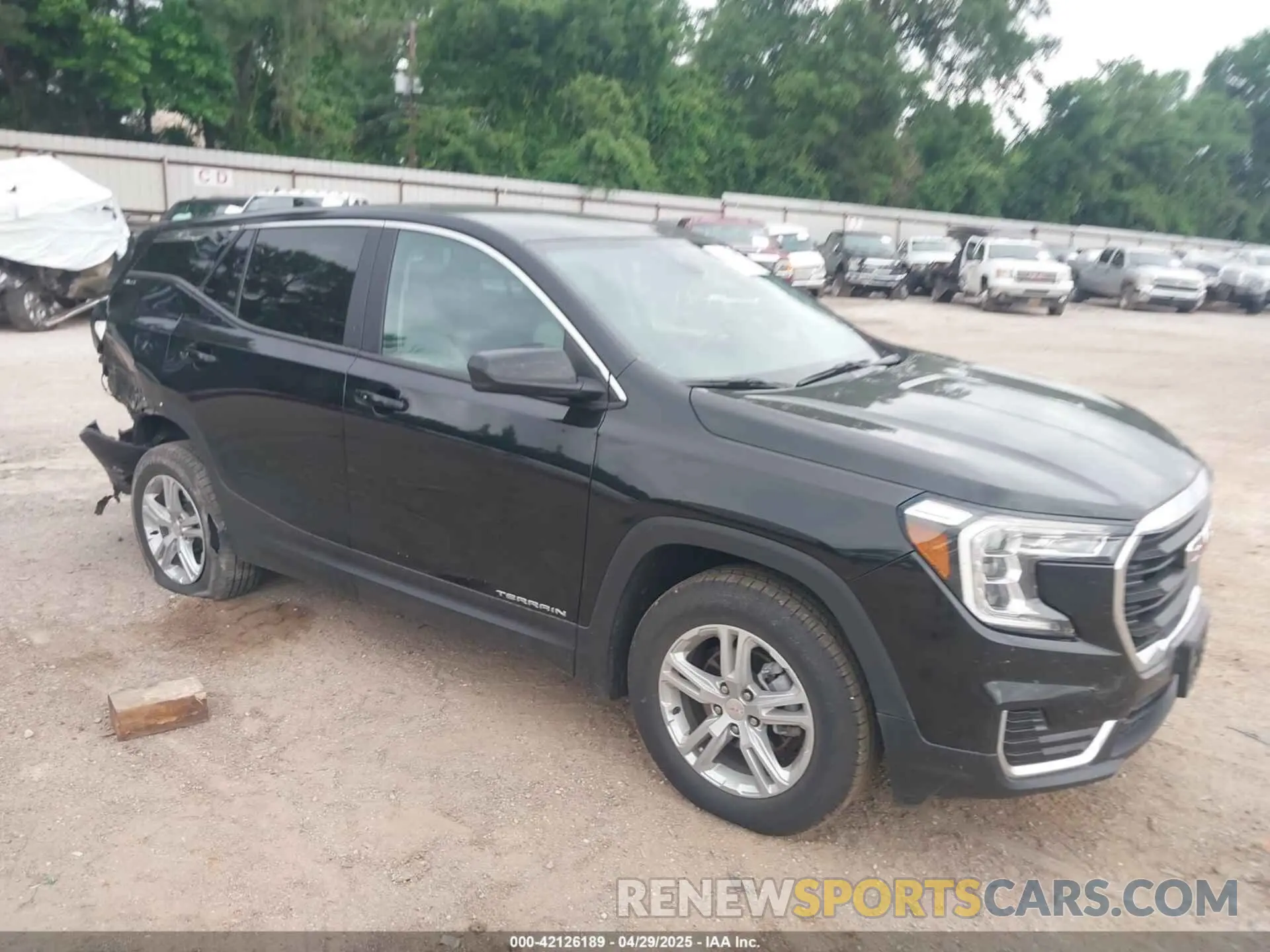 1 fotografías del automóvil dañado 3GKALTEV8NL167447 GMC TERRAIN 2022