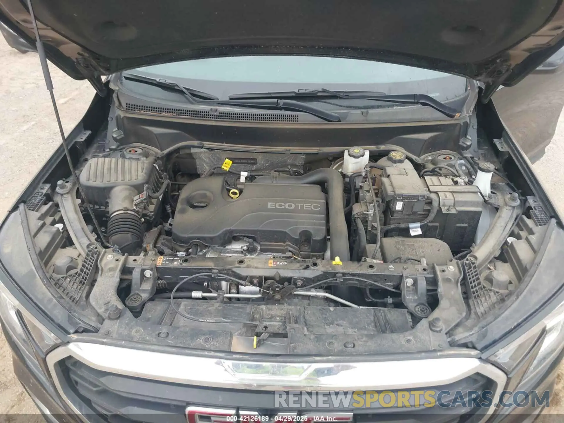 10 fotografías del automóvil dañado 3GKALTEV8NL167447 GMC TERRAIN 2022