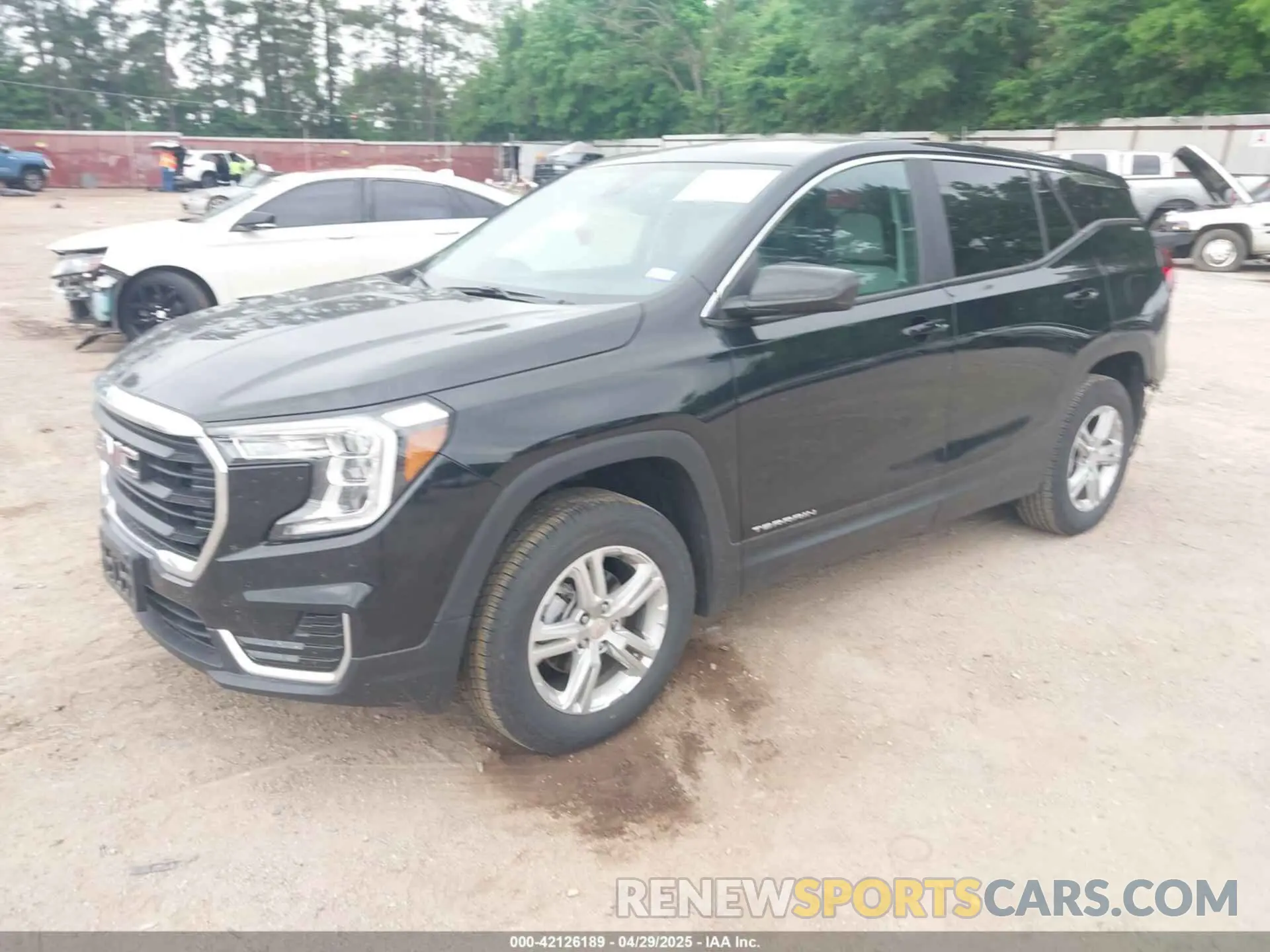 2 fotografías del automóvil dañado 3GKALTEV8NL167447 GMC TERRAIN 2022