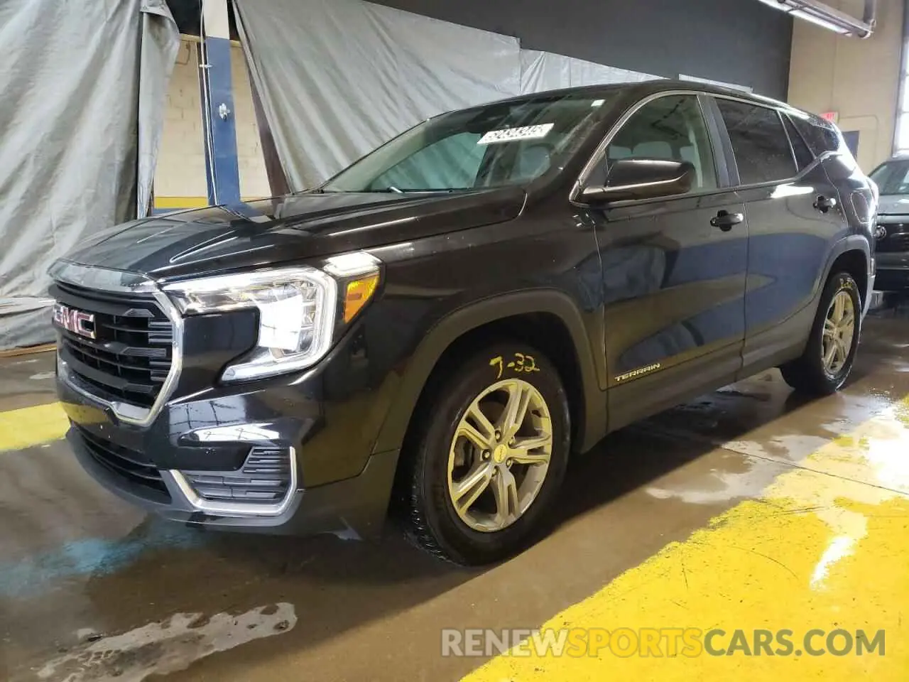1 fotografías del automóvil dañado 3GKALTEV8NL172647 GMC TERRAIN 2022