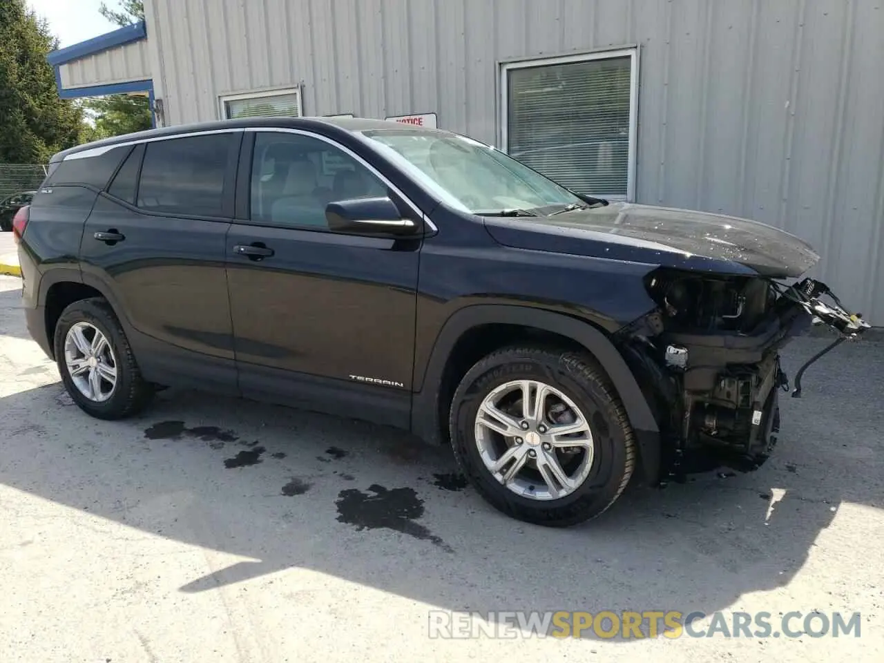 4 fotografías del automóvil dañado 3GKALTEV8NL233401 GMC TERRAIN 2022