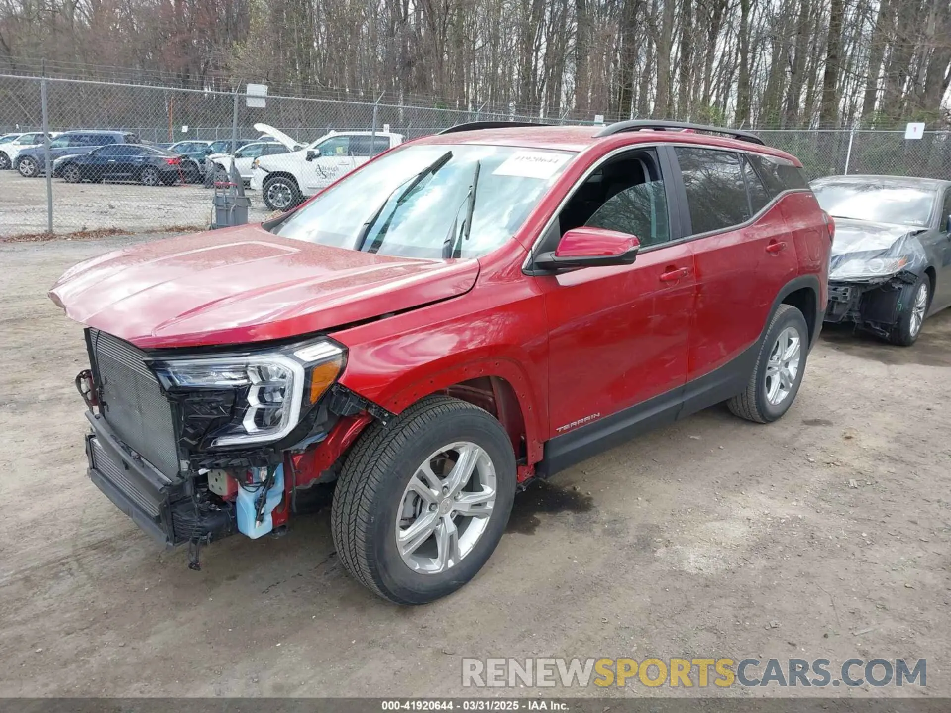 2 fotografías del automóvil dañado 3GKALTEVXNL191541 GMC TERRAIN 2022