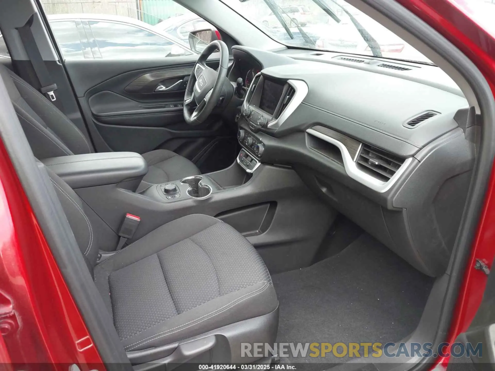 5 fotografías del automóvil dañado 3GKALTEVXNL191541 GMC TERRAIN 2022