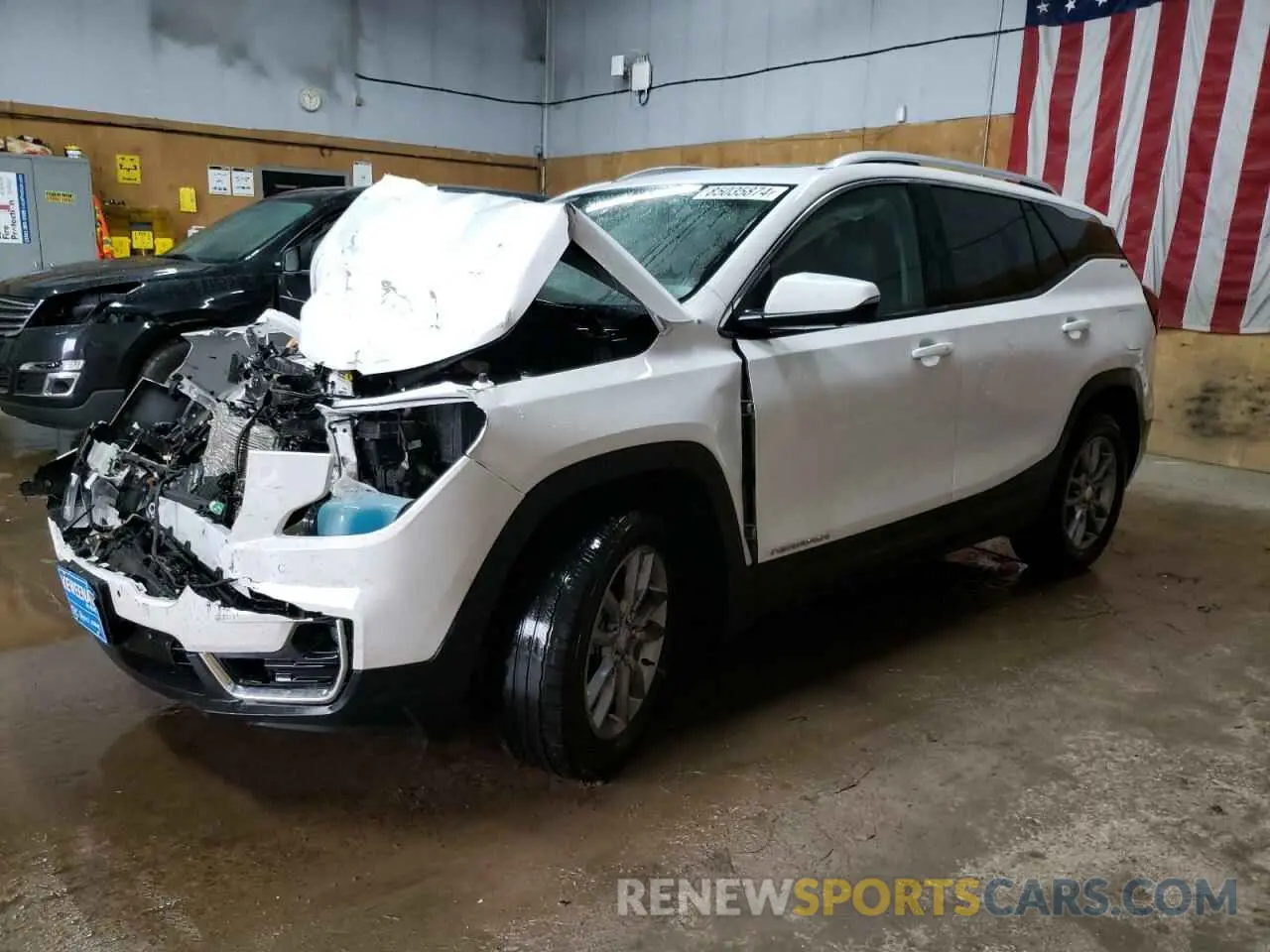 1 fotografías del automóvil dañado 3GKALVEV0NL108954 GMC TERRAIN 2022