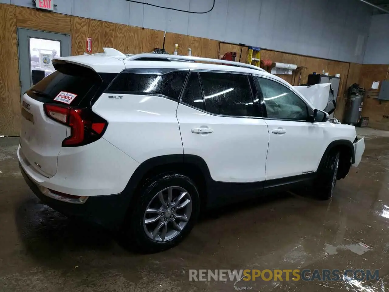 3 fotografías del automóvil dañado 3GKALVEV0NL108954 GMC TERRAIN 2022