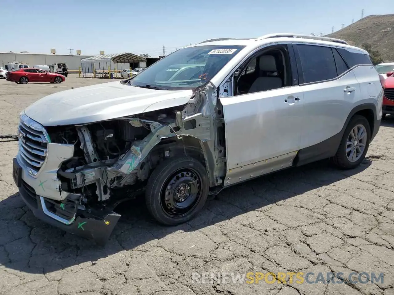 1 fotografías del automóvil dañado 3GKALVEV0NL158995 GMC TERRAIN 2022