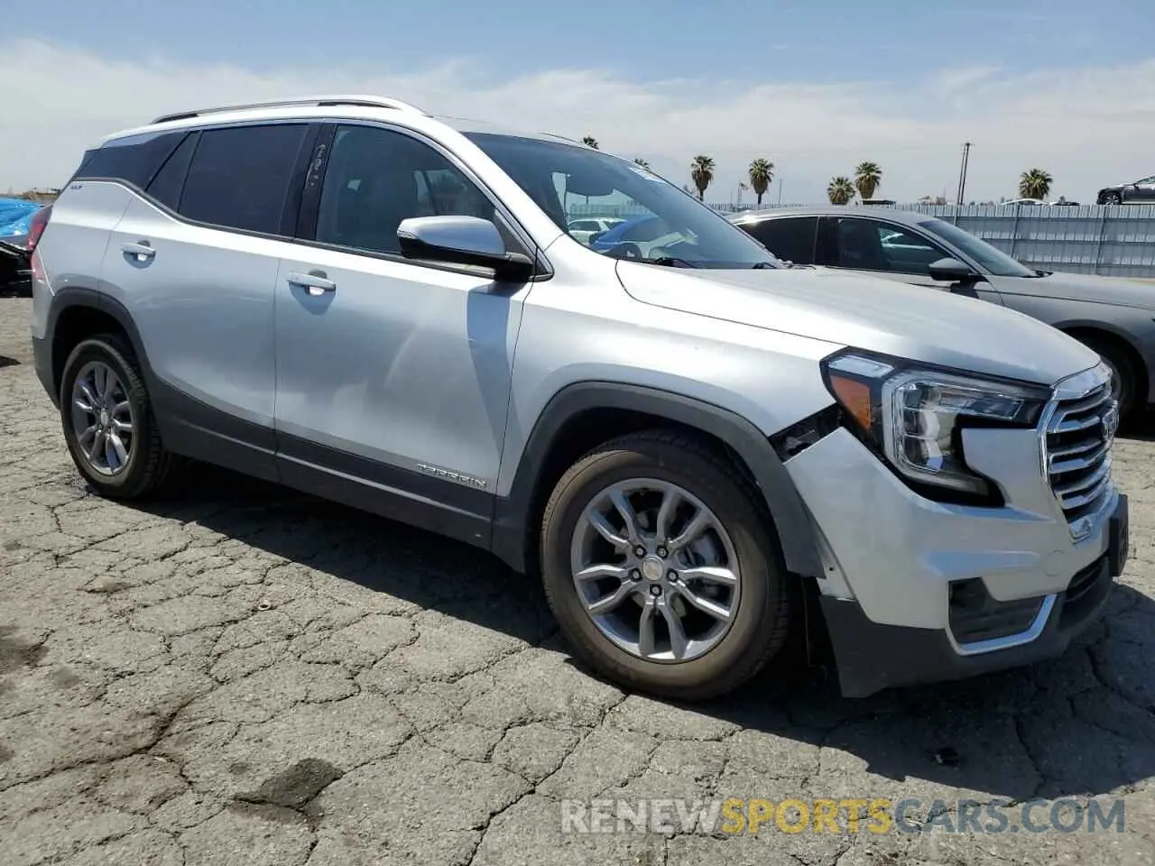 4 fotografías del automóvil dañado 3GKALVEV0NL158995 GMC TERRAIN 2022