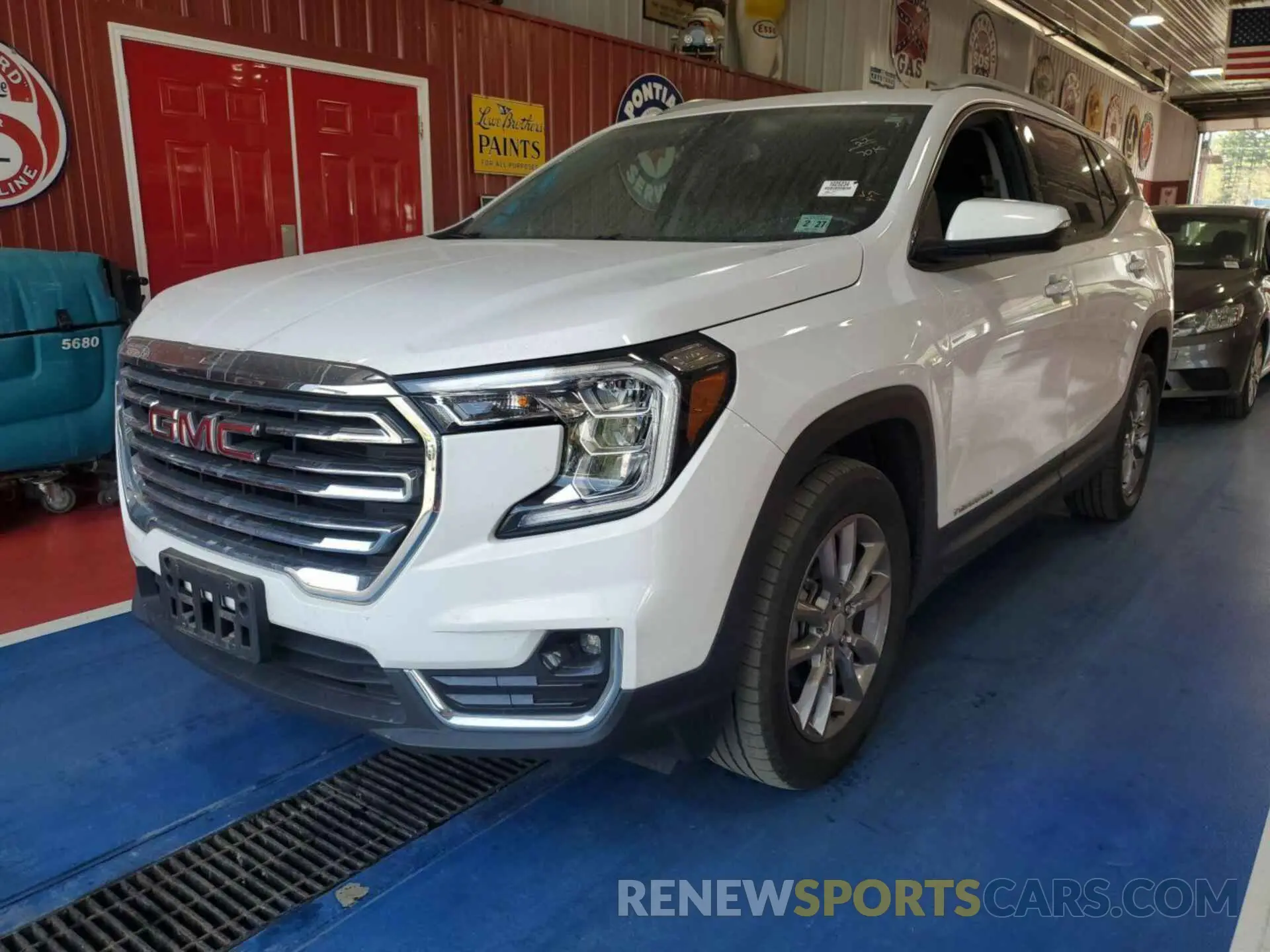 14 fotografías del automóvil dañado 3GKALVEV1NL149271 GMC TERRAIN 2022