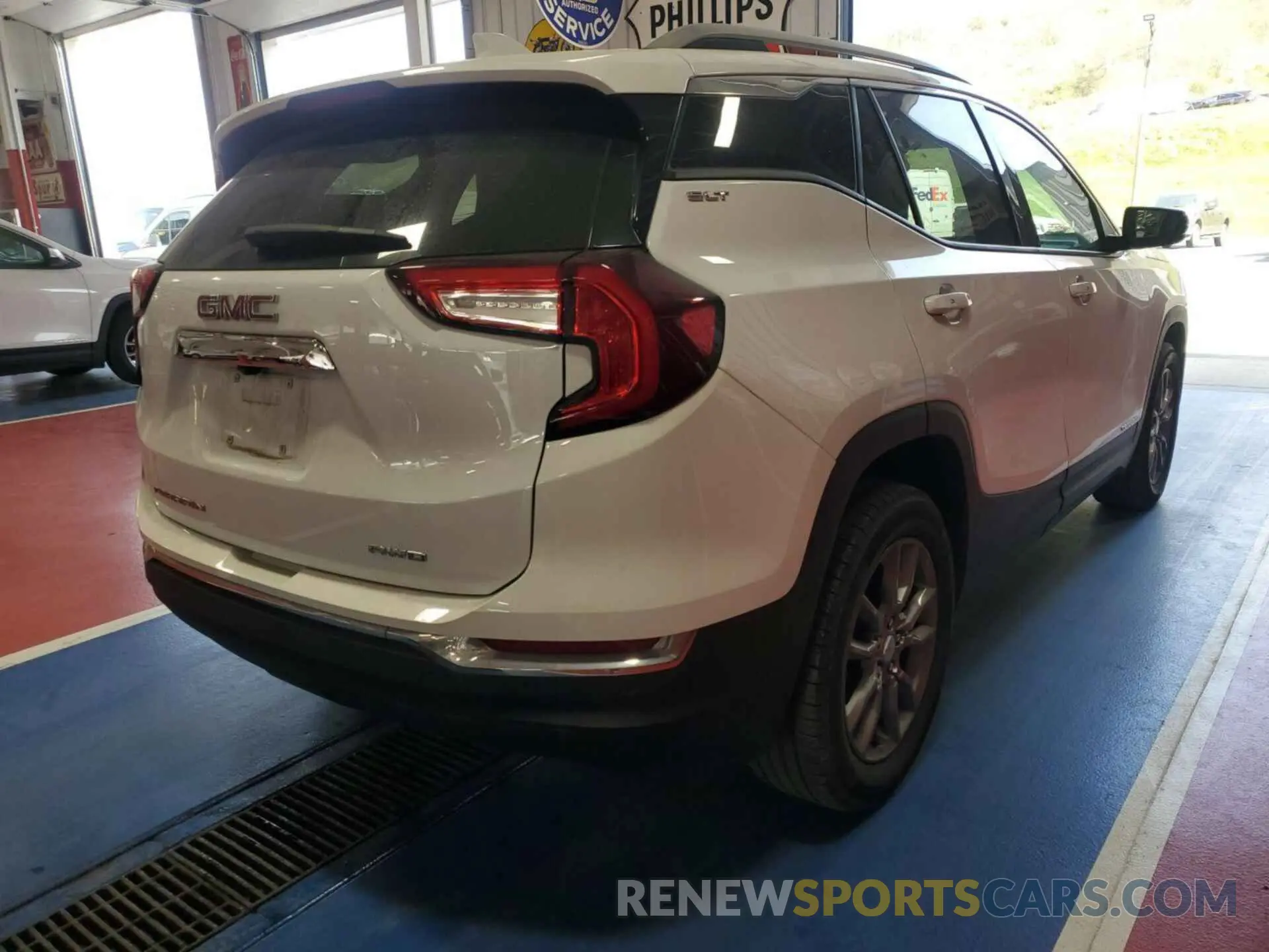 5 fotografías del automóvil dañado 3GKALVEV1NL149271 GMC TERRAIN 2022