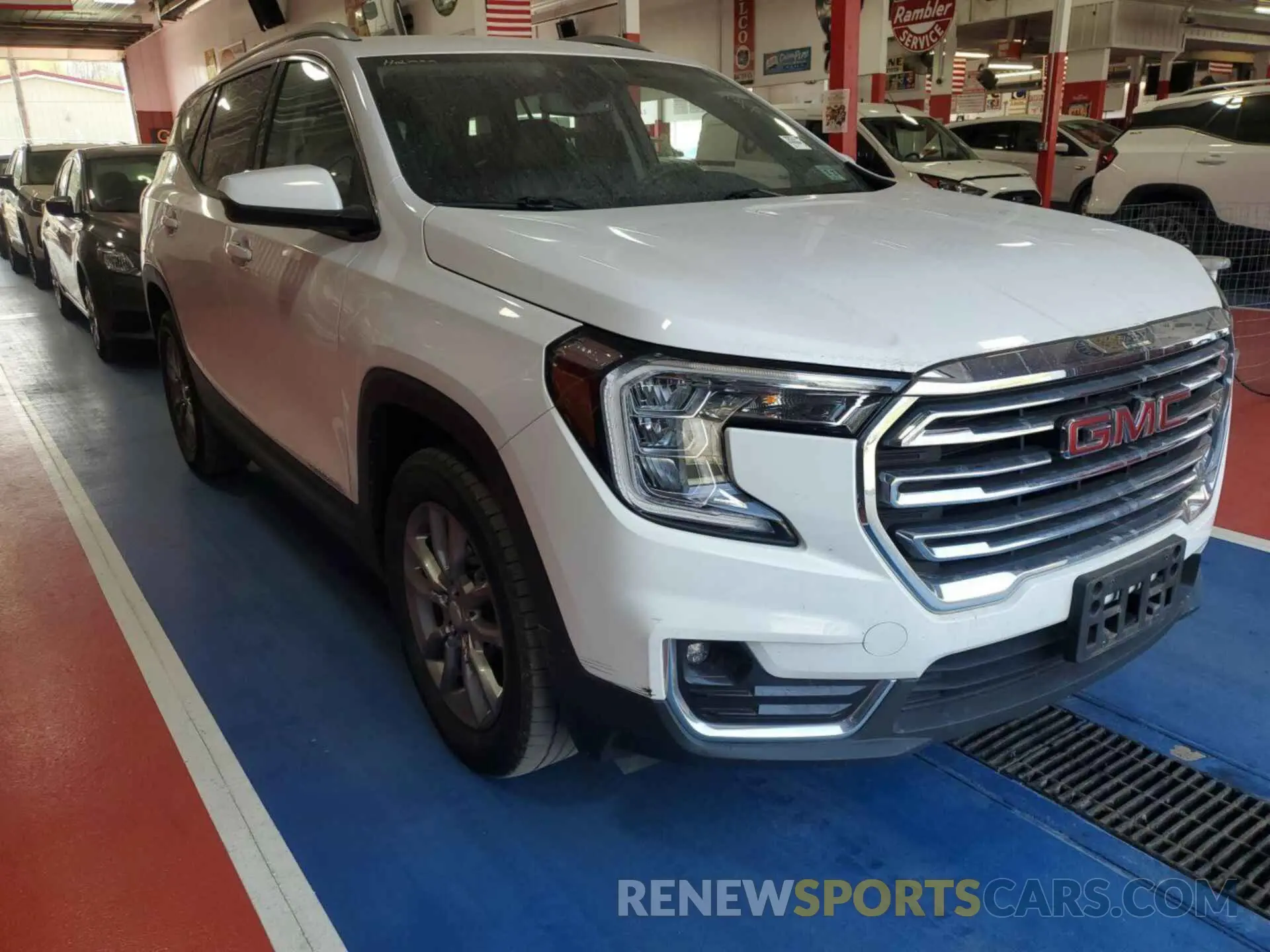 6 fotografías del automóvil dañado 3GKALVEV1NL149271 GMC TERRAIN 2022