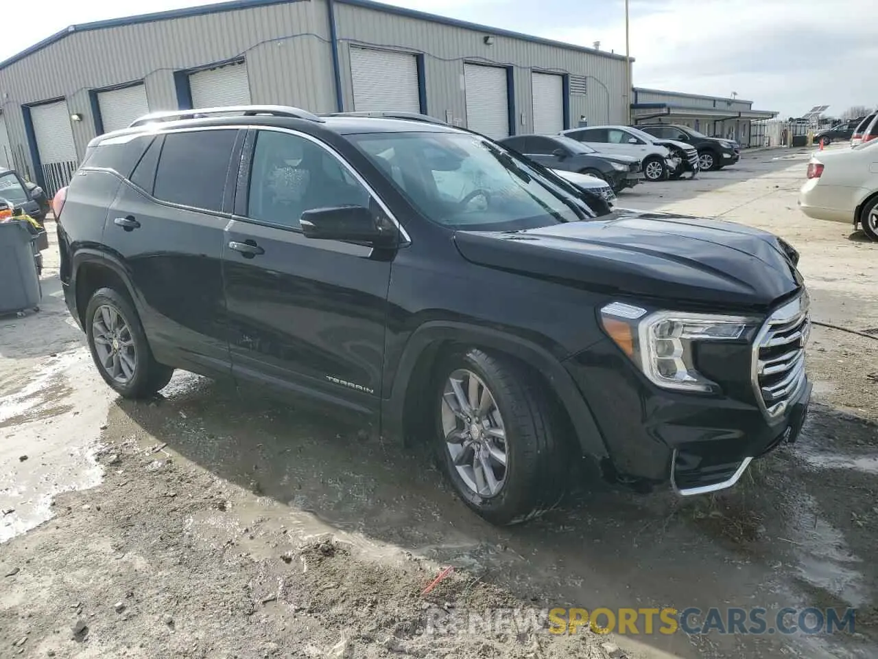4 fotografías del automóvil dañado 3GKALVEV2NL111032 GMC TERRAIN 2022
