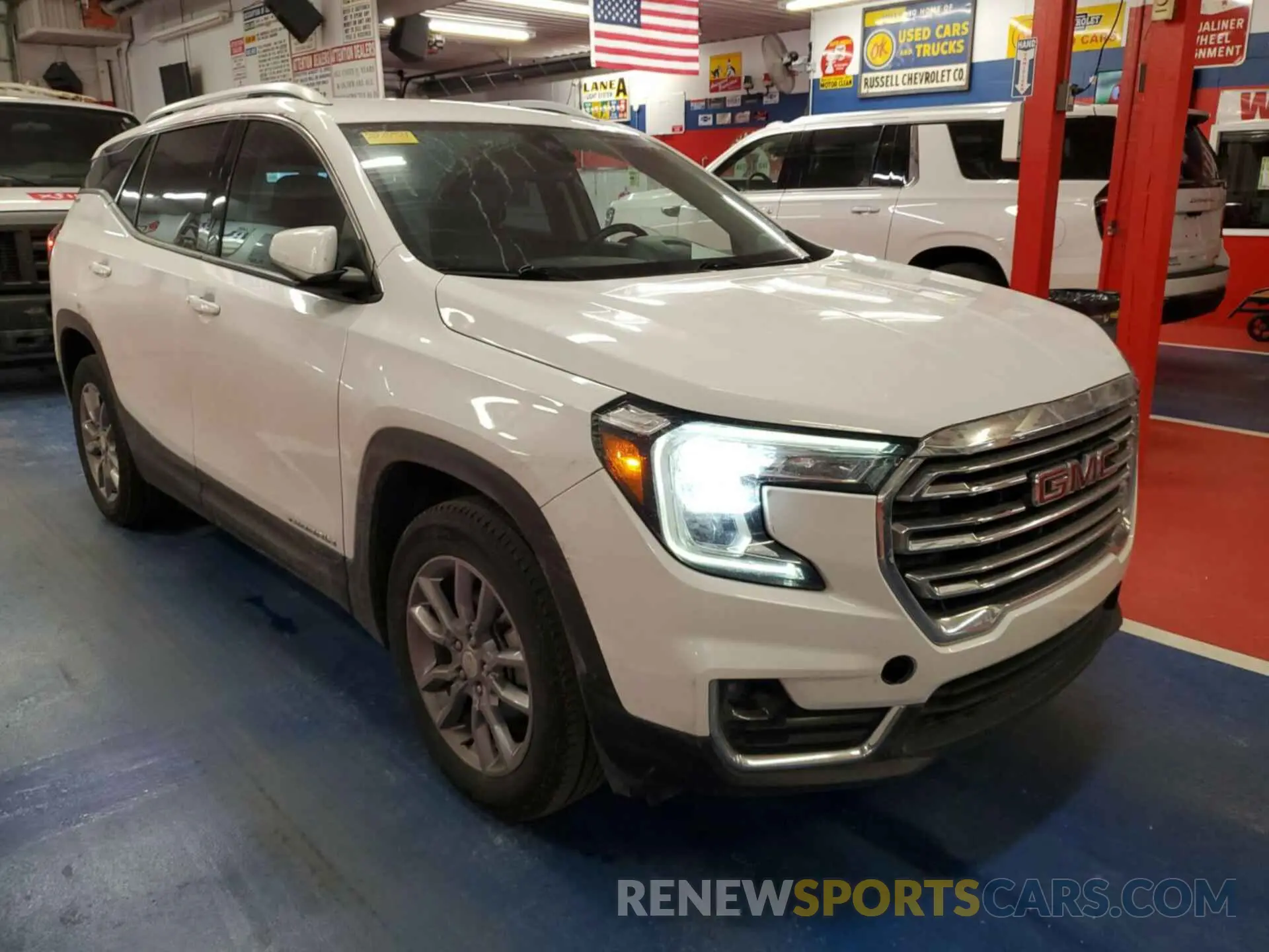 13 fotografías del automóvil dañado 3GKALVEV2NL232028 GMC TERRAIN 2022