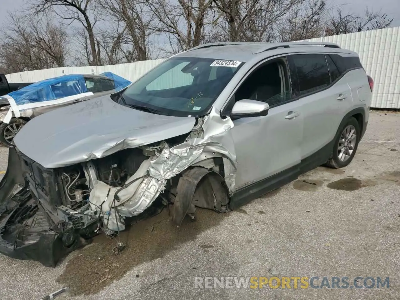 1 fotografías del automóvil dañado 3GKALVEV3NL102226 GMC TERRAIN 2022