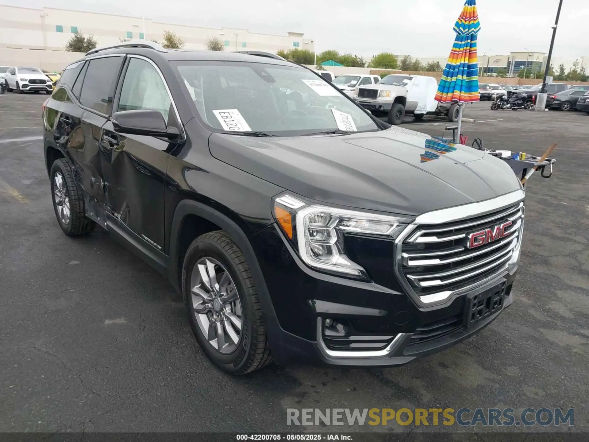 1 fotografías del automóvil dañado 3GKALVEV3NL164323 GMC TERRAIN 2022