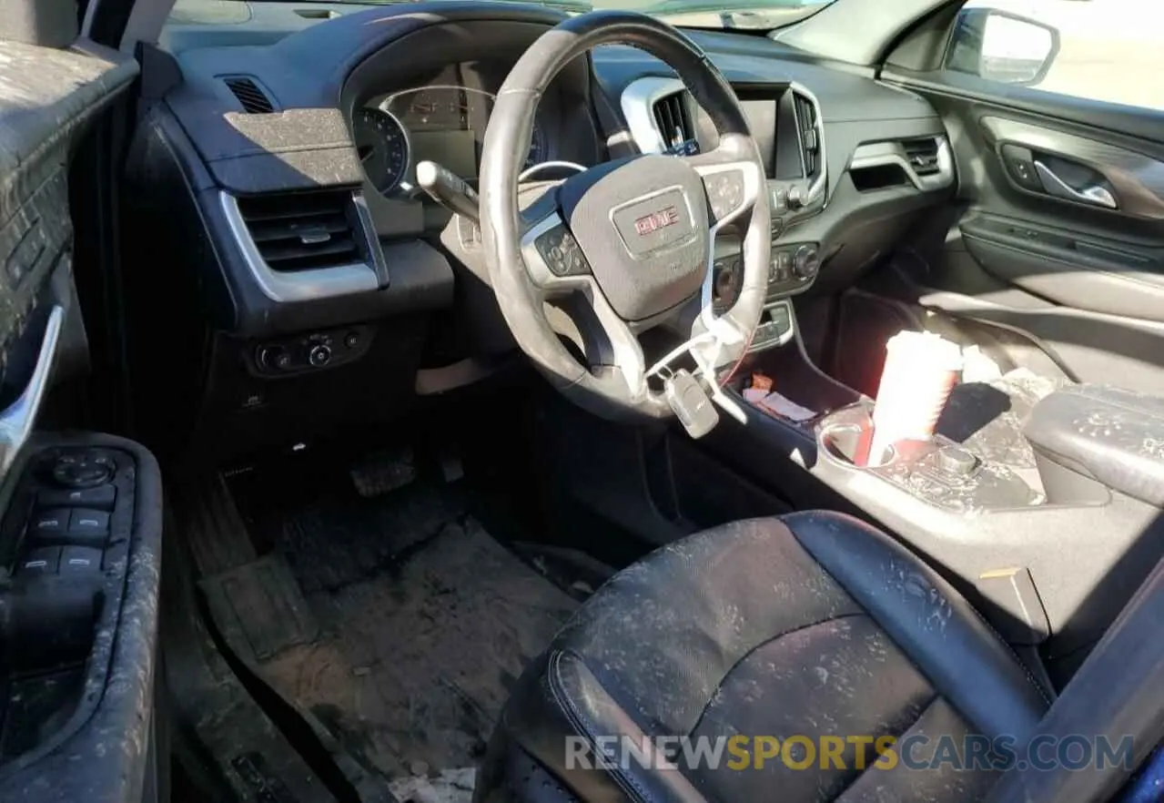 8 fotografías del automóvil dañado 3GKALVEV3NL241417 GMC TERRAIN 2022