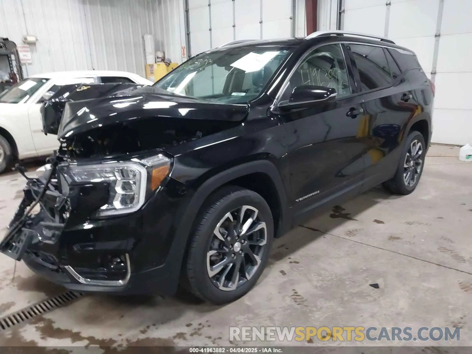 2 fotografías del automóvil dañado 3GKALVEV3NL266222 GMC TERRAIN 2022