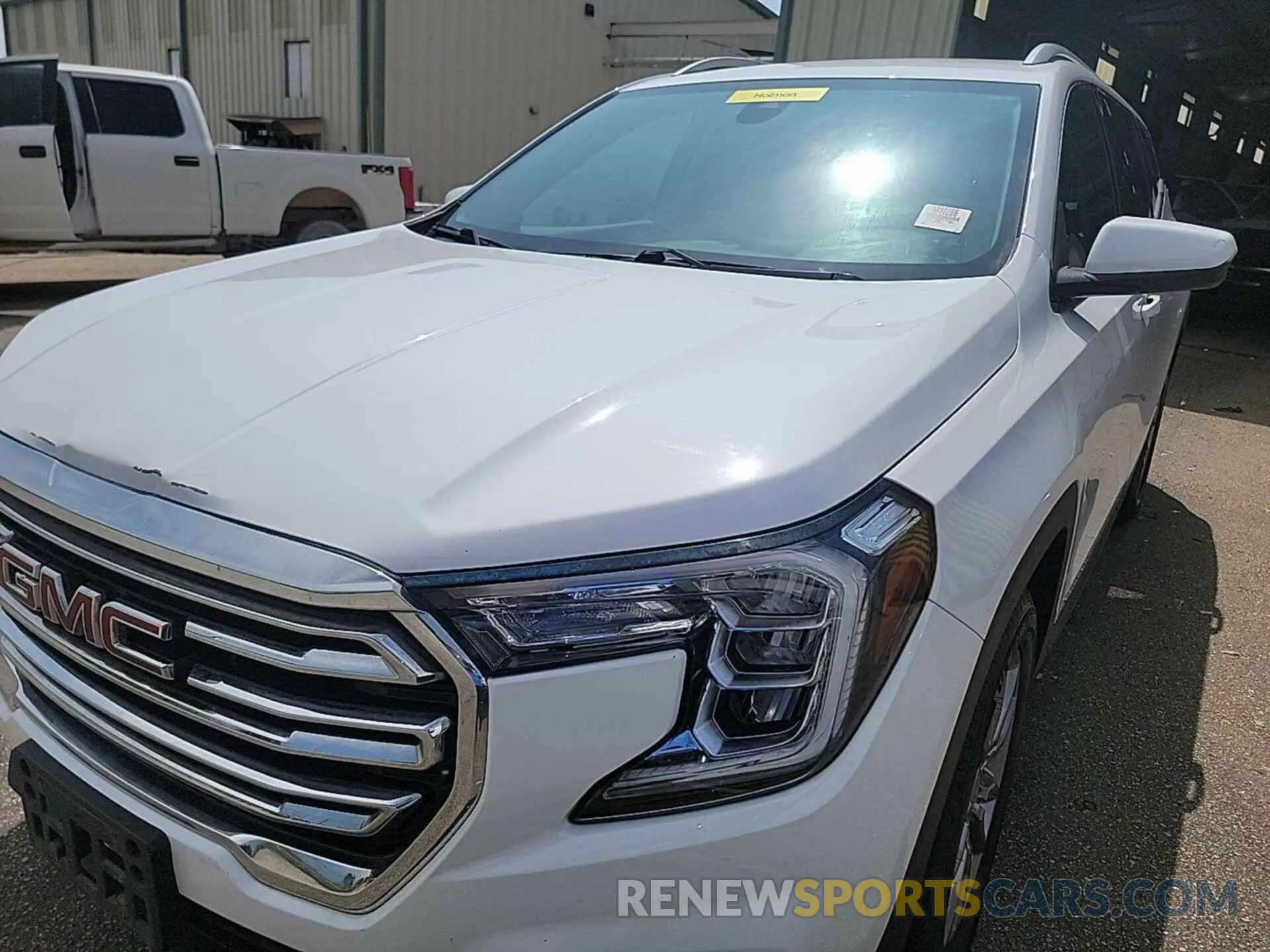 10 fotografías del automóvil dañado 3GKALVEV4NL149362 GMC TERRAIN 2022