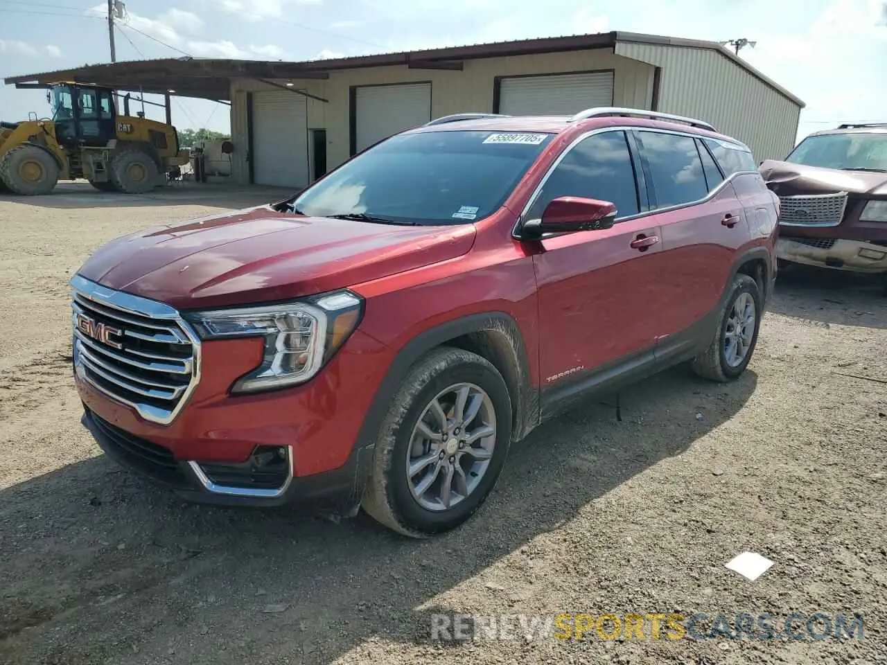 1 fotografías del automóvil dañado 3GKALVEV4NL162239 GMC TERRAIN 2022