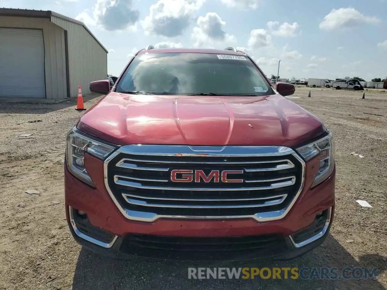 5 fotografías del automóvil dañado 3GKALVEV4NL162239 GMC TERRAIN 2022