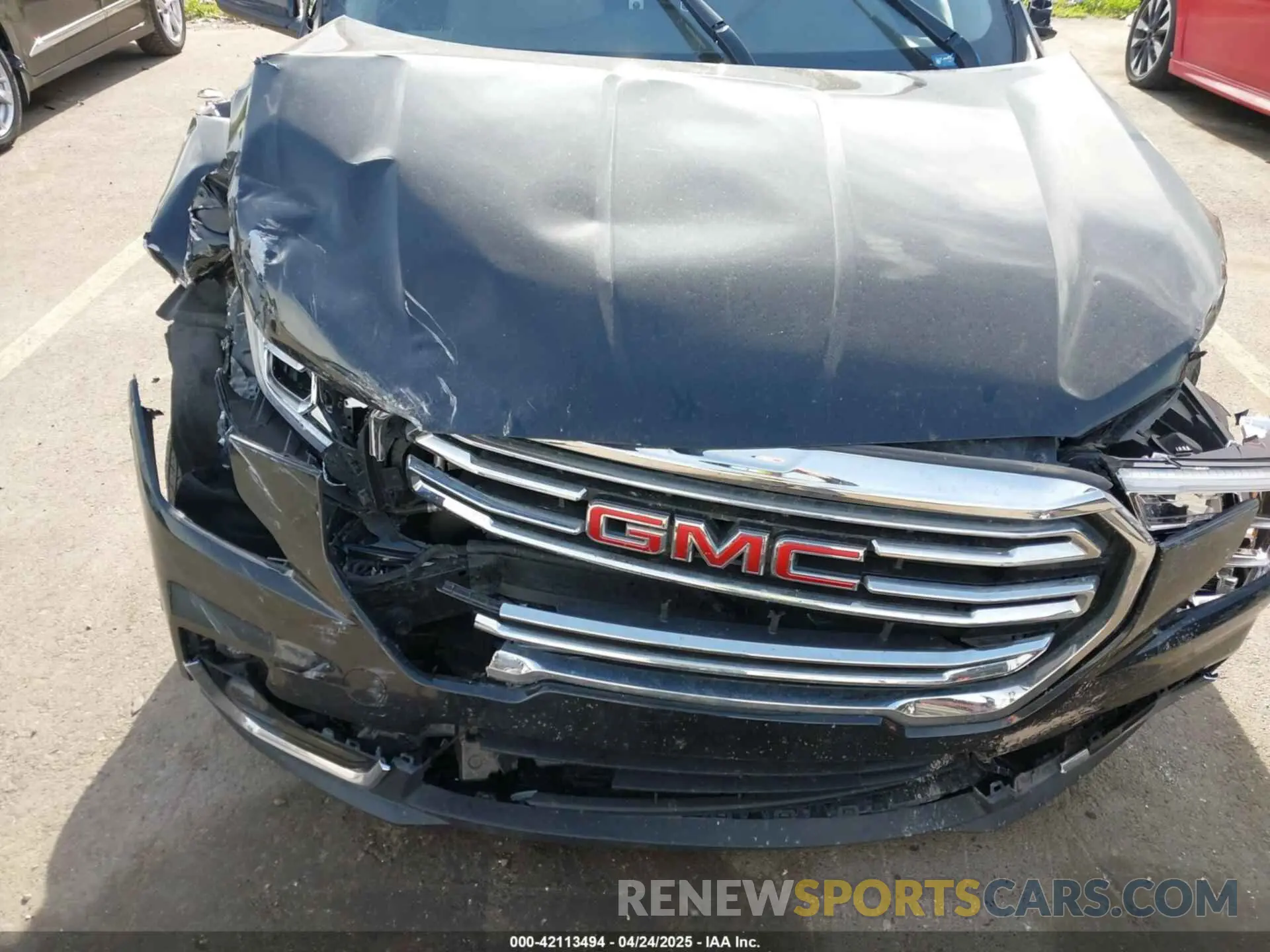 12 fotografías del automóvil dañado 3GKALVEV5NL110604 GMC TERRAIN 2022