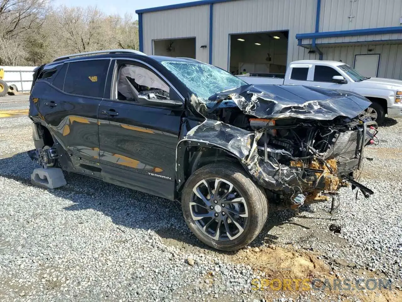 4 fotografías del automóvil dañado 3GKALVEV5NL268697 GMC TERRAIN 2022