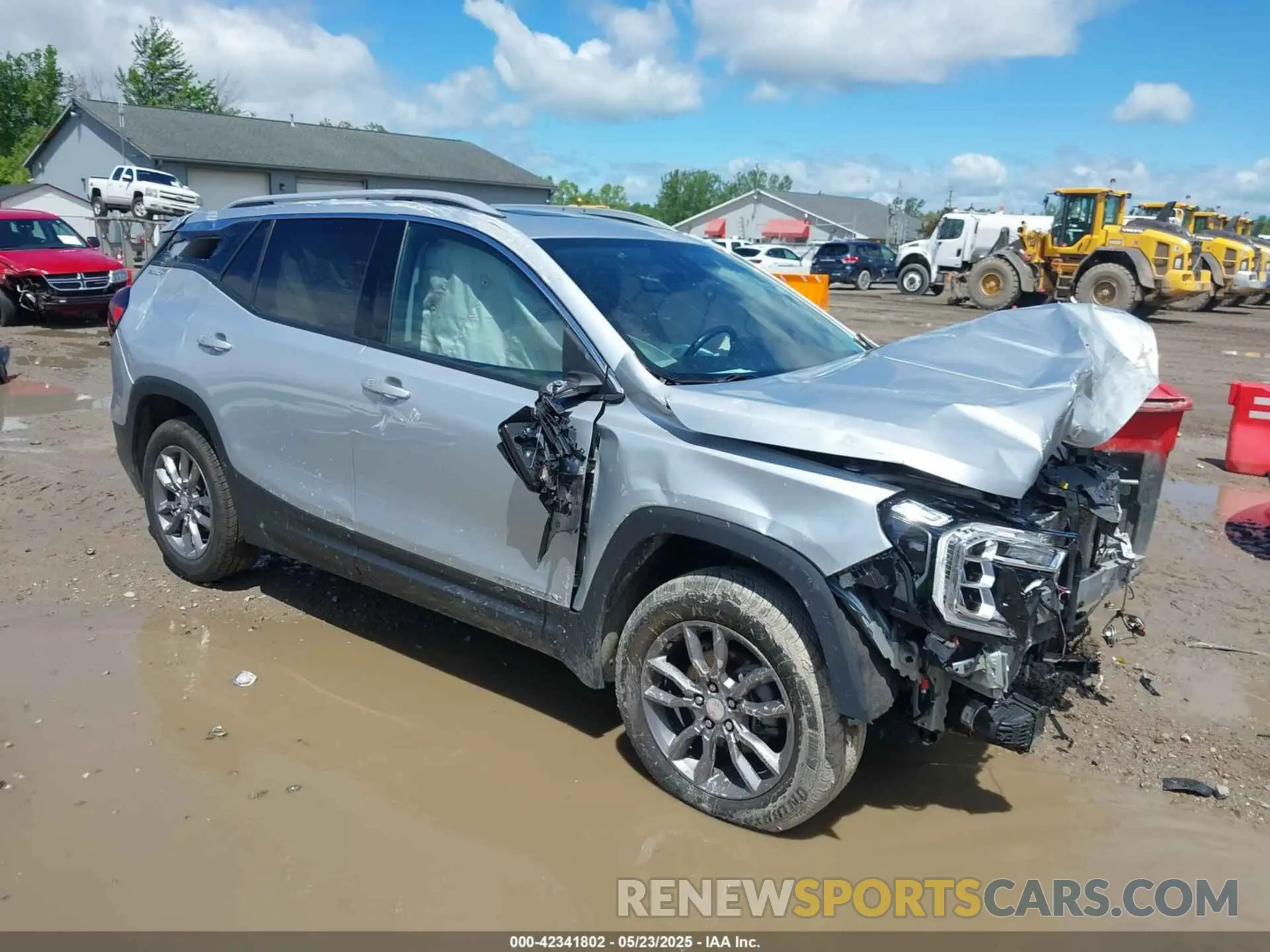 1 fotografías del automóvil dañado 3GKALVEV7NL124066 GMC TERRAIN 2022