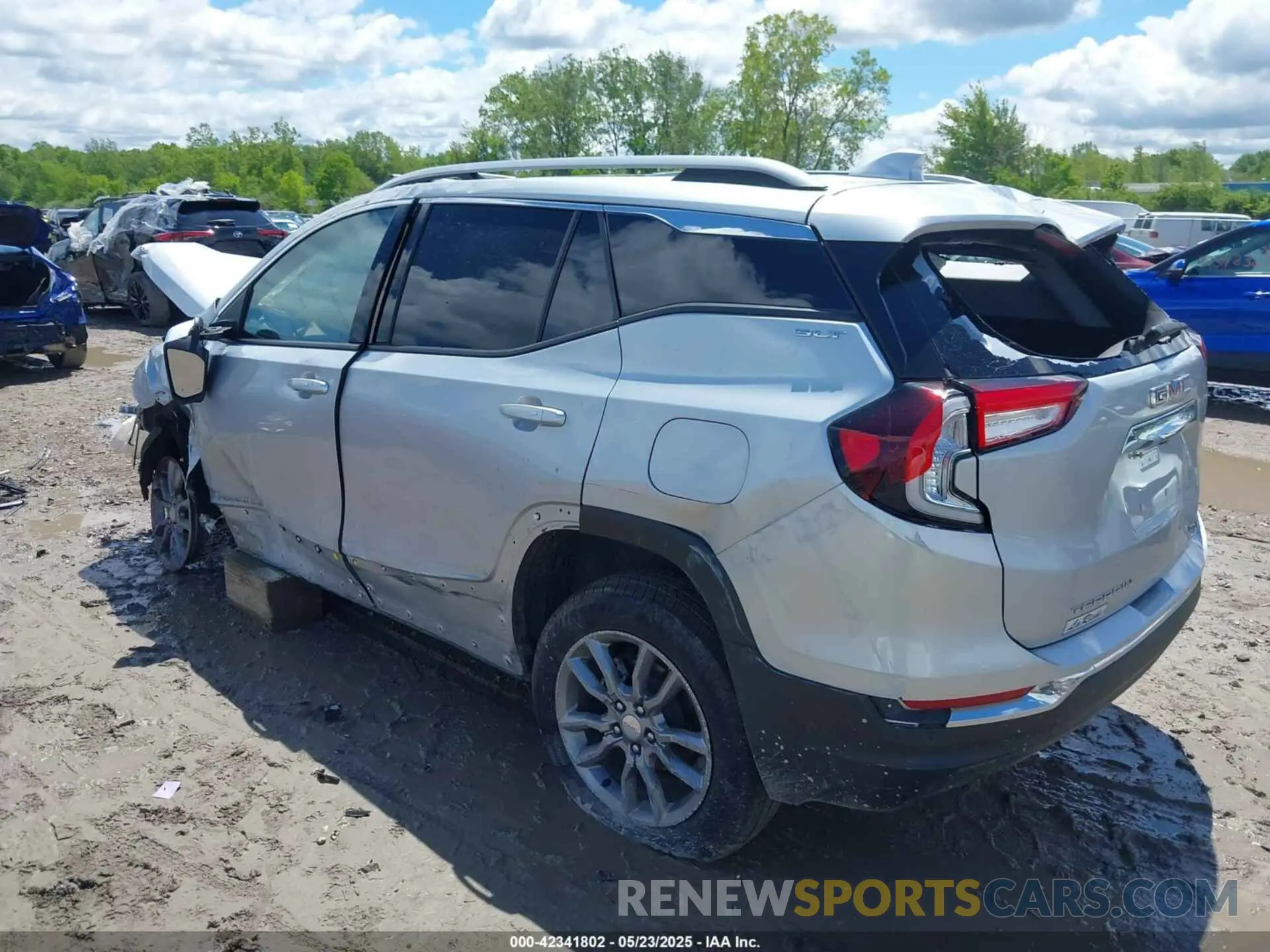 3 fotografías del automóvil dañado 3GKALVEV7NL124066 GMC TERRAIN 2022