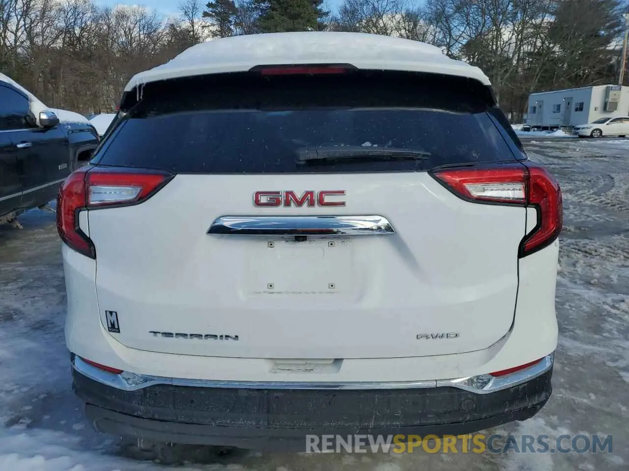 6 fotografías del automóvil dañado 3GKALVEV8NL109785 GMC TERRAIN 2022