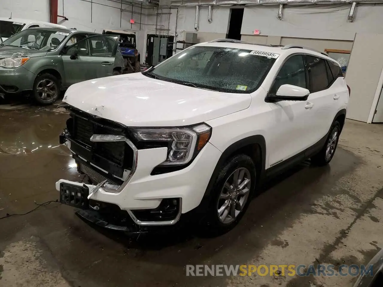 1 fotografías del automóvil dañado 3GKALVEV8NL112945 GMC TERRAIN 2022