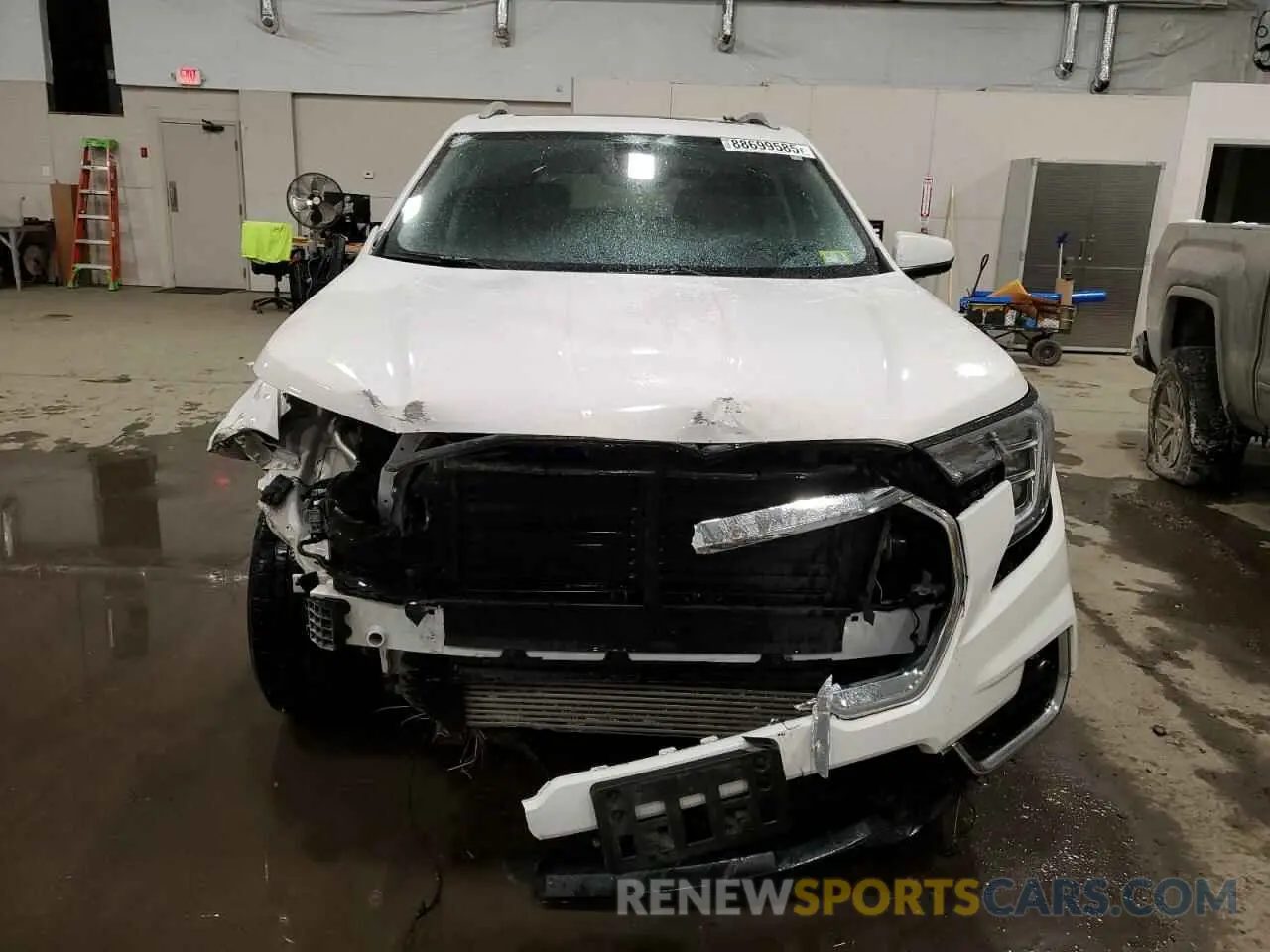 5 fotografías del automóvil dañado 3GKALVEV8NL112945 GMC TERRAIN 2022