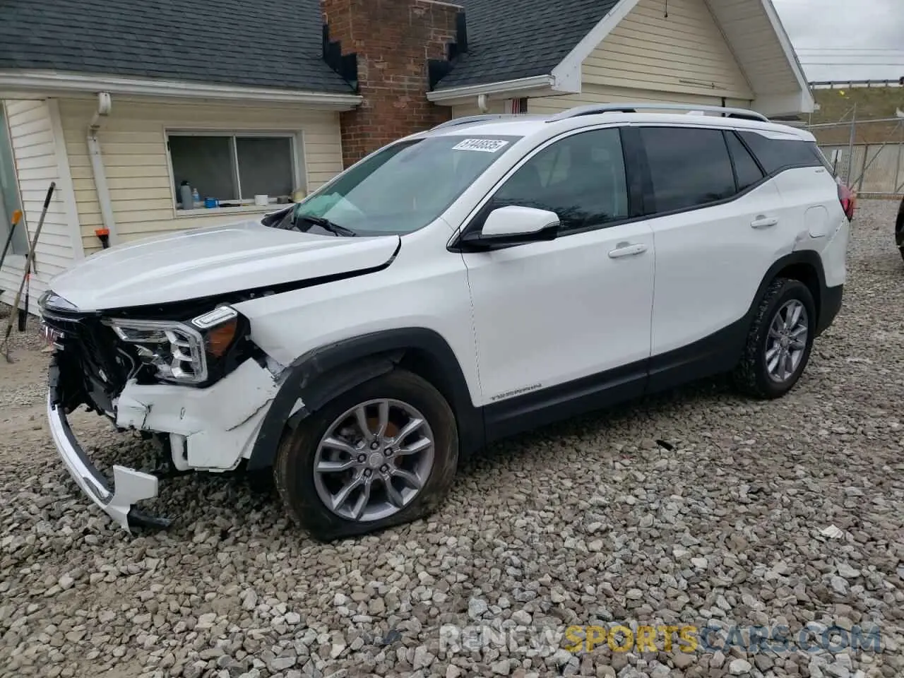 1 fotografías del automóvil dañado 3GKALVEV8NL121693 GMC TERRAIN 2022