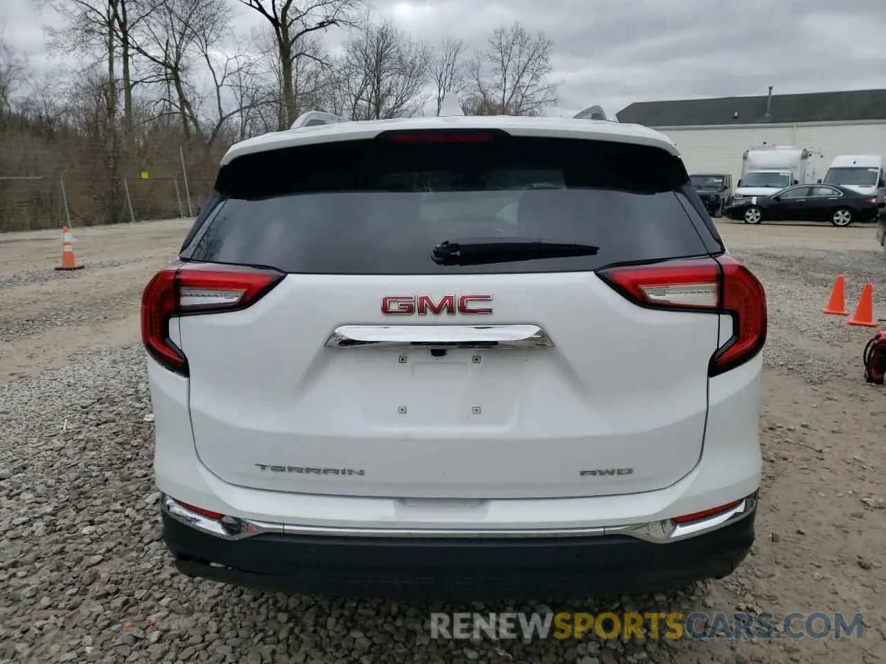 6 fotografías del automóvil dañado 3GKALVEV8NL121693 GMC TERRAIN 2022
