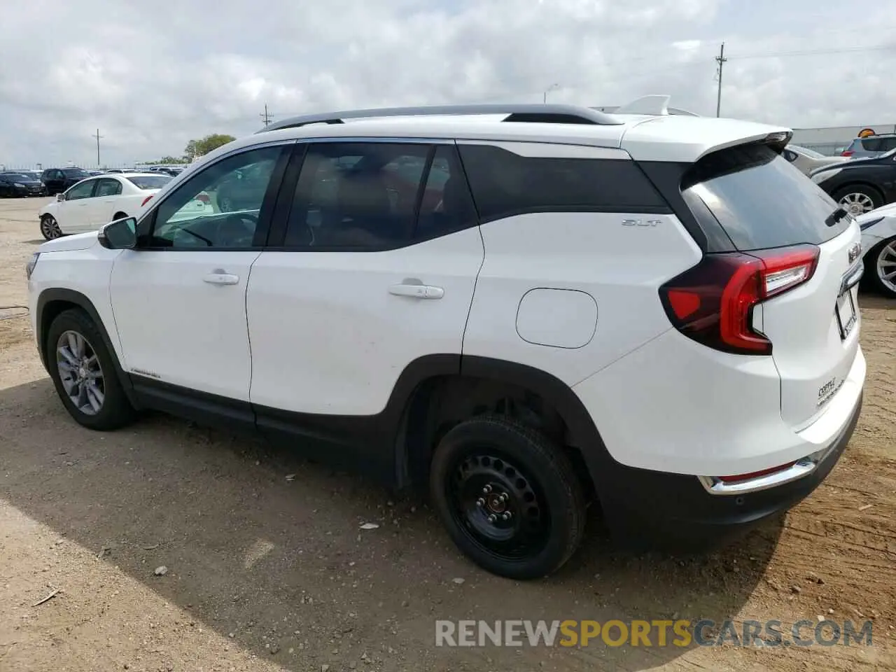 2 fotografías del automóvil dañado 3GKALVEV8NL142480 GMC TERRAIN 2022
