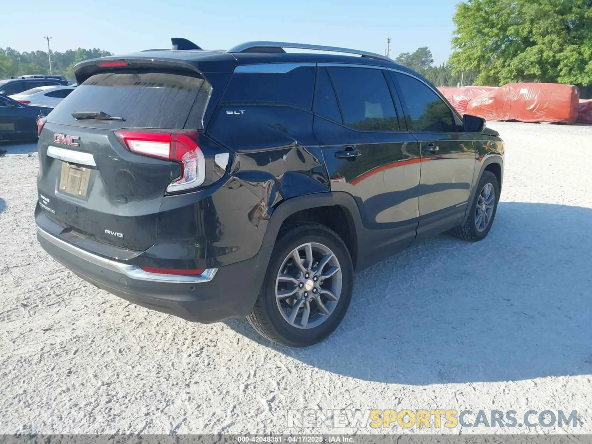 4 fotografías del automóvil dañado 3GKALVEV9NL116602 GMC TERRAIN 2022